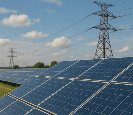 Ilustrace přetoků z FVE do sítě – energie pod kontrolou