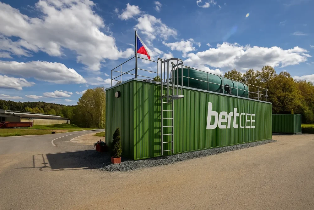 Modulární bioplynová stanice MOBPS typu bertCEE